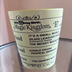 Disney Magic Kingdom Souvenir Cup